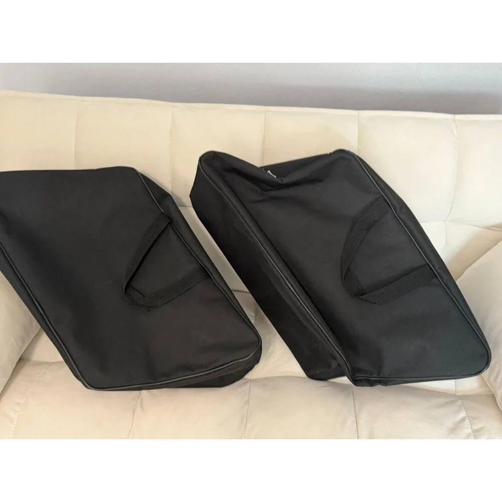 Pair of Genuine Harley-Davidson Travel Pak for Hard Saddlebags. Like New.